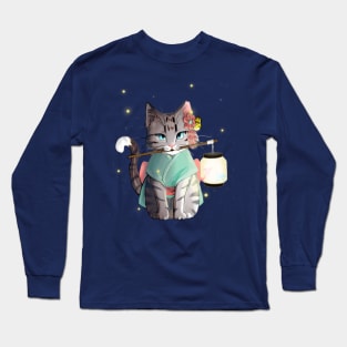 The Forest Bakeneko Long Sleeve T-Shirt